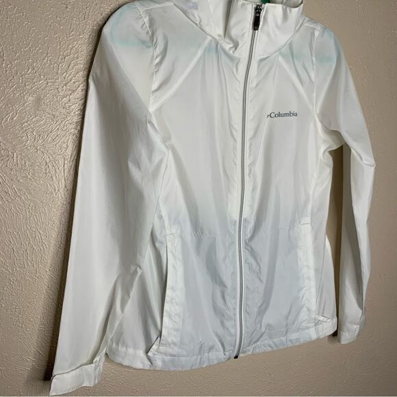 Columbia Switchback Hooded Packable Jacket white - Picture 3 of 11